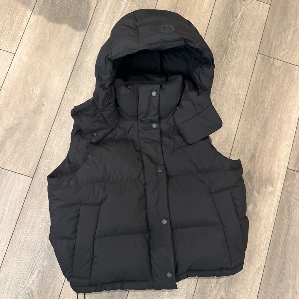 Lululemon Athletica Black Wunder Puff Vest